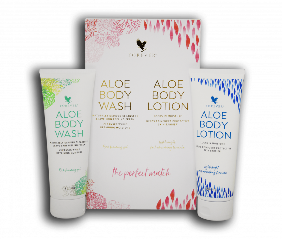 Aloe Body Wash / Lotion combo pack